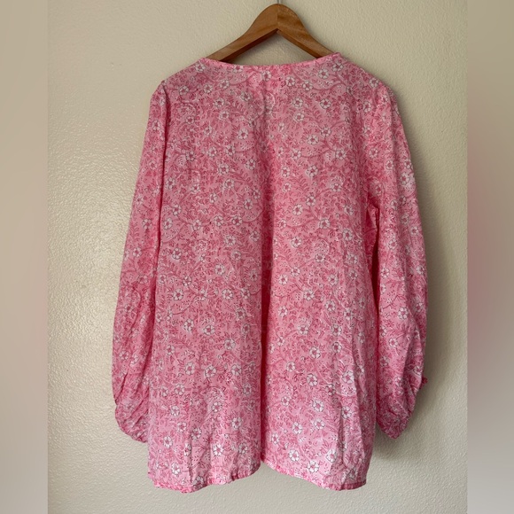 EMERSON FRY India Collection Crocus Bardot Top - Picture 7 of 7